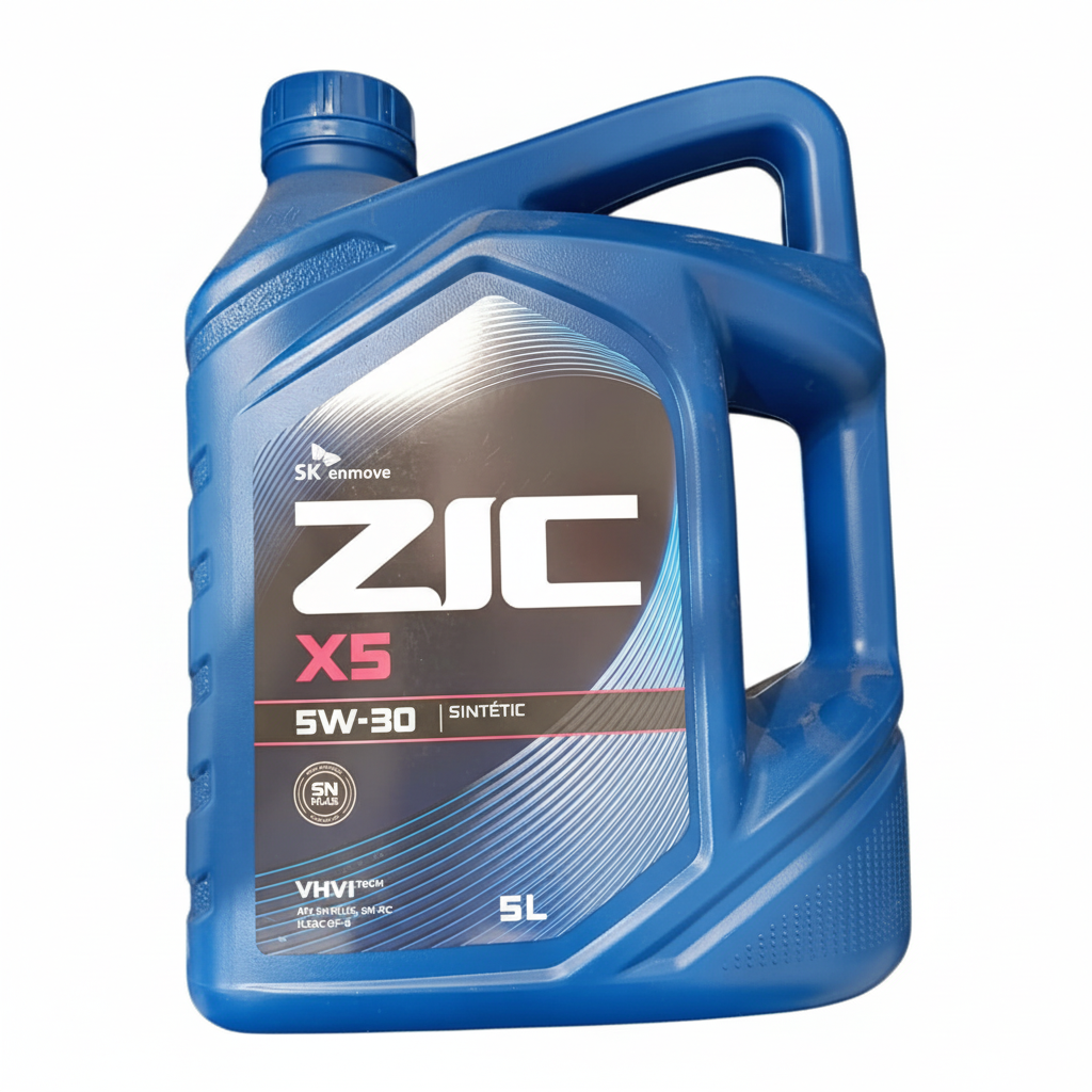 ACEITE 5W30 ZIC 5 LITROS  X5 Maracars.cl